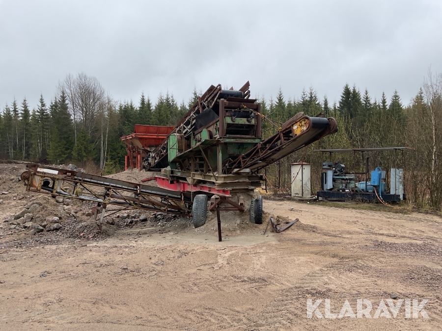 Mobilt krossverk Svedala Arbrå 6030