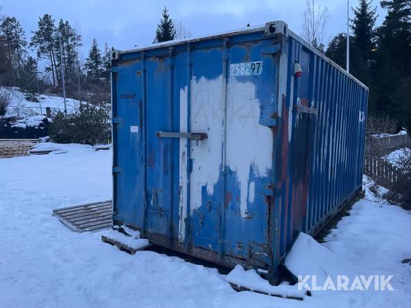 Container 20 ft oisolerad