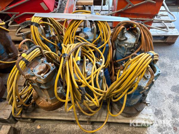 Dränkpump 6 st Tsurumi KTVE 33,7