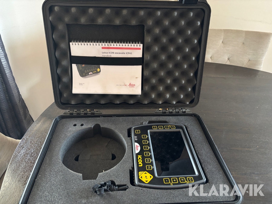 GPS skärm Leica iCP41 Panel med 3D licens