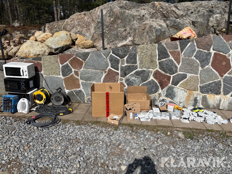 Parti med elutrustning