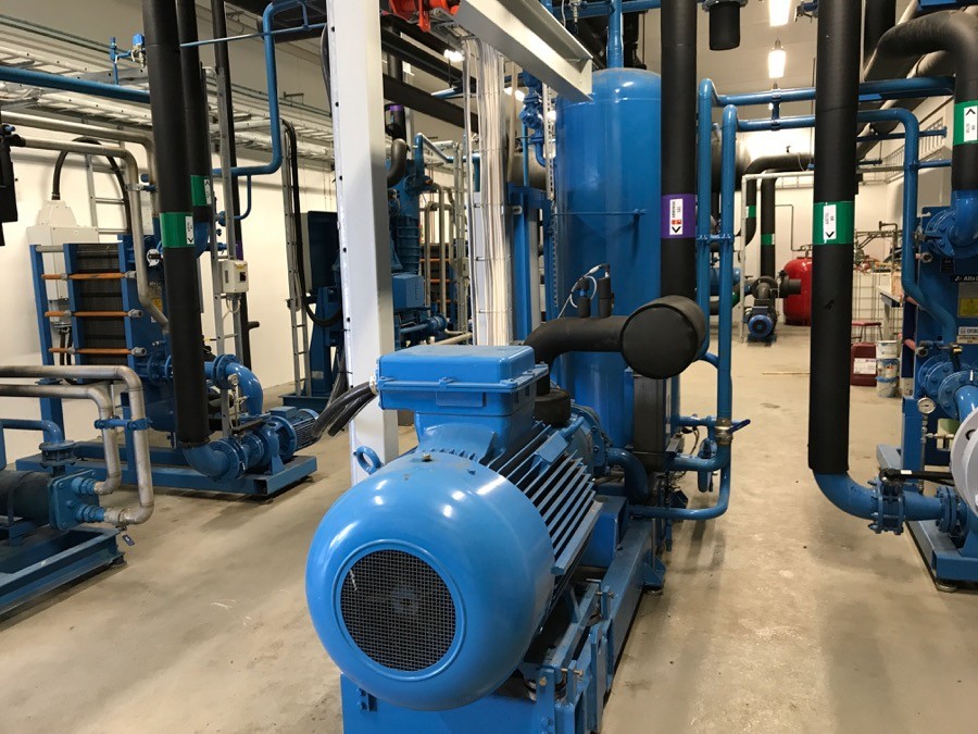 Komplett kylanläggning för 1500 kbm