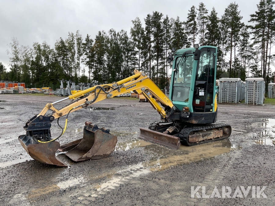Minigrävare Yanmar Vio 20 