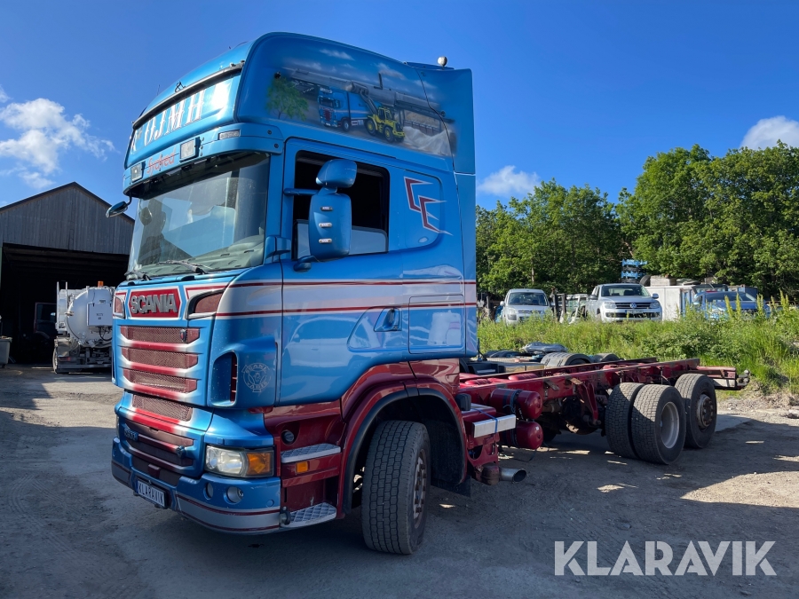 Lastbil Chassi Scania R500 B6x2
