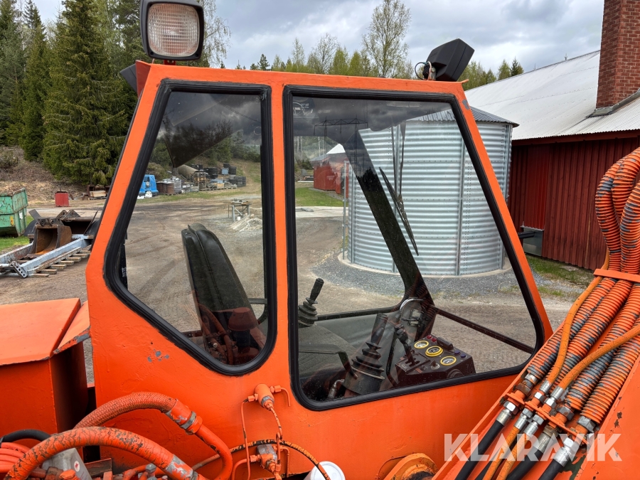 Bandgrävare Atila 1202 med 3 st skopor och trailer