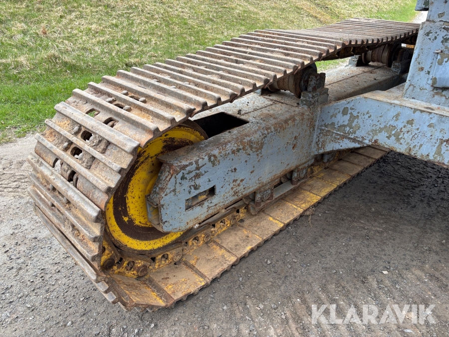 Bandgrävare Atila 1202 med 3 st skopor och trailer
