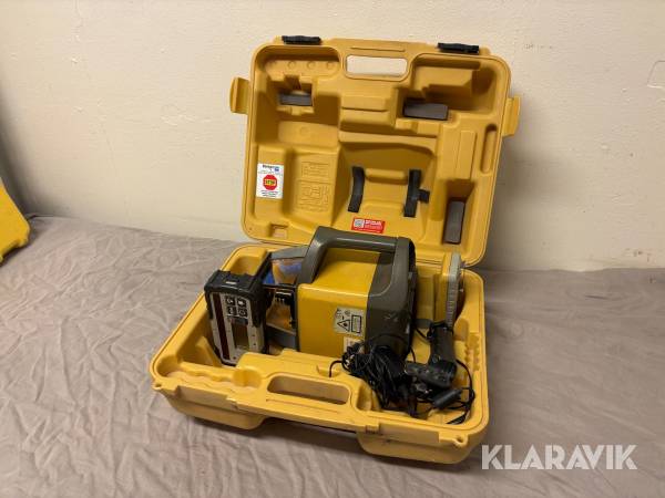 Tvåfallslaser Topcon RL-200 2S inkl. mottagare, fjärrkontroll, laddare