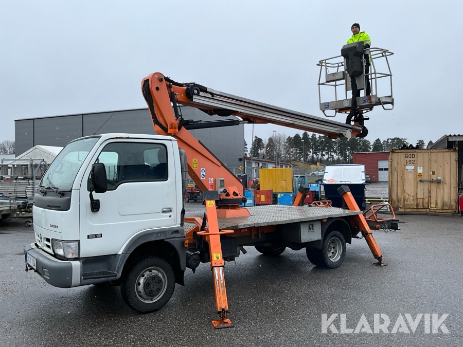 Billift Nissan Cabstar B-kort 3.5t 3.0 TD Manuell