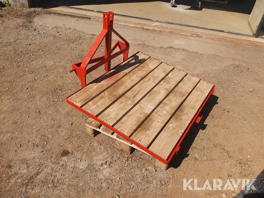 Lastbrygga för traktor Trepunkt