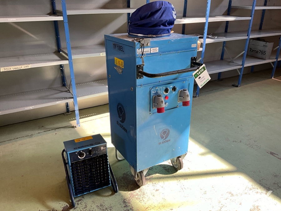 Värmefläkt El-Björn TF18EL, VF9B