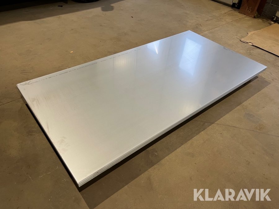 Rostfri plåt, syrafast Marcegaglia 1:4404 / 316e parti 19 st