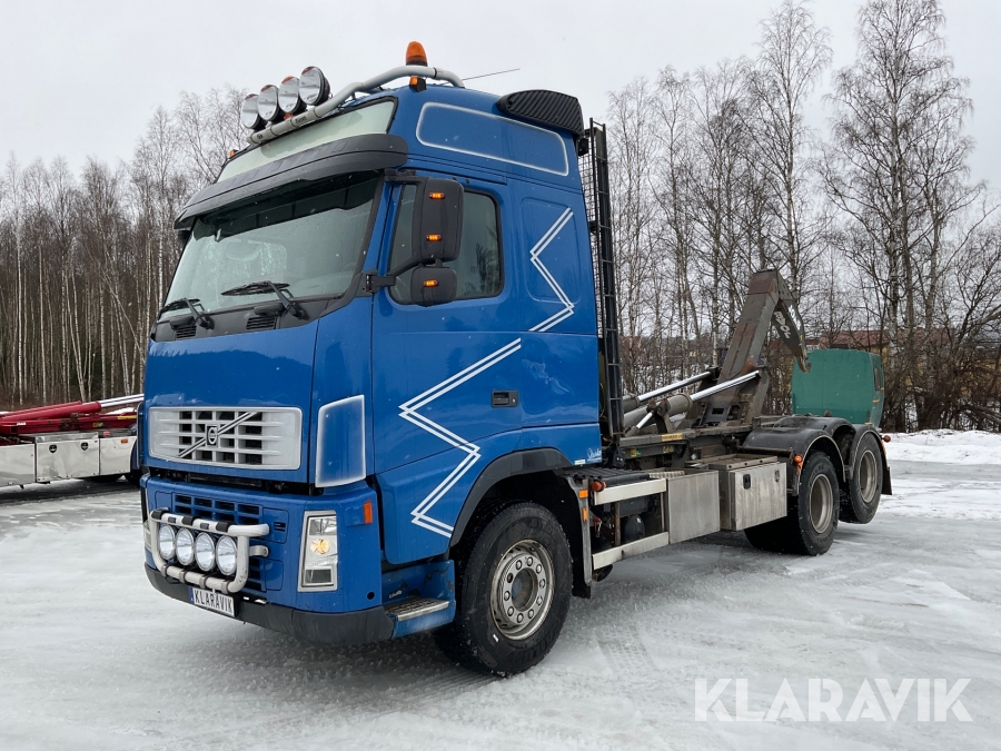 Lastväxlare Volvo FH12 6*2 med bergflak