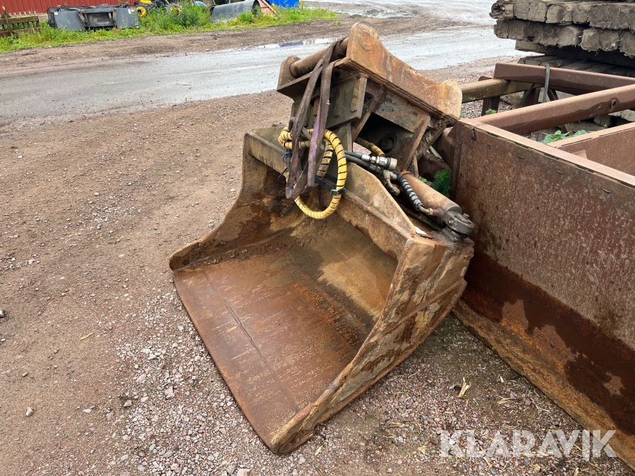 Hydraulisk planeringsskopa S70