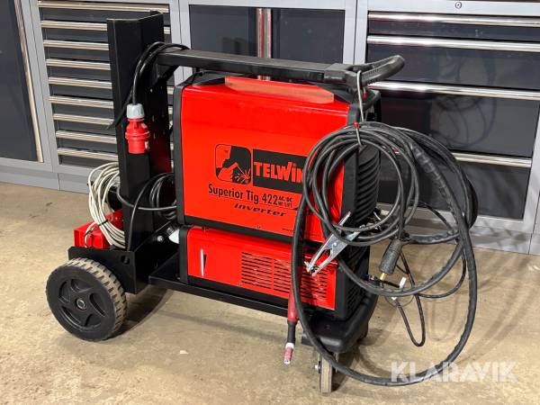 Svets Telwin Superior Tig 422 AC/DC HF/Lift vattenkyld