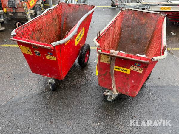 Fodervagnar Starke Arvid 750 kg 2 st