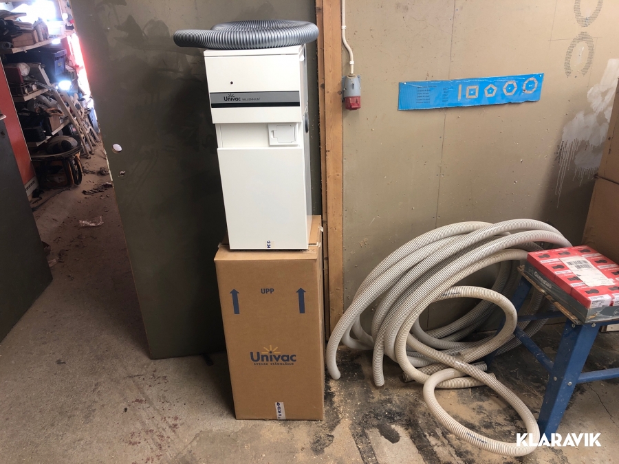 Centraldammsugare  UNIVAC  Millennium  