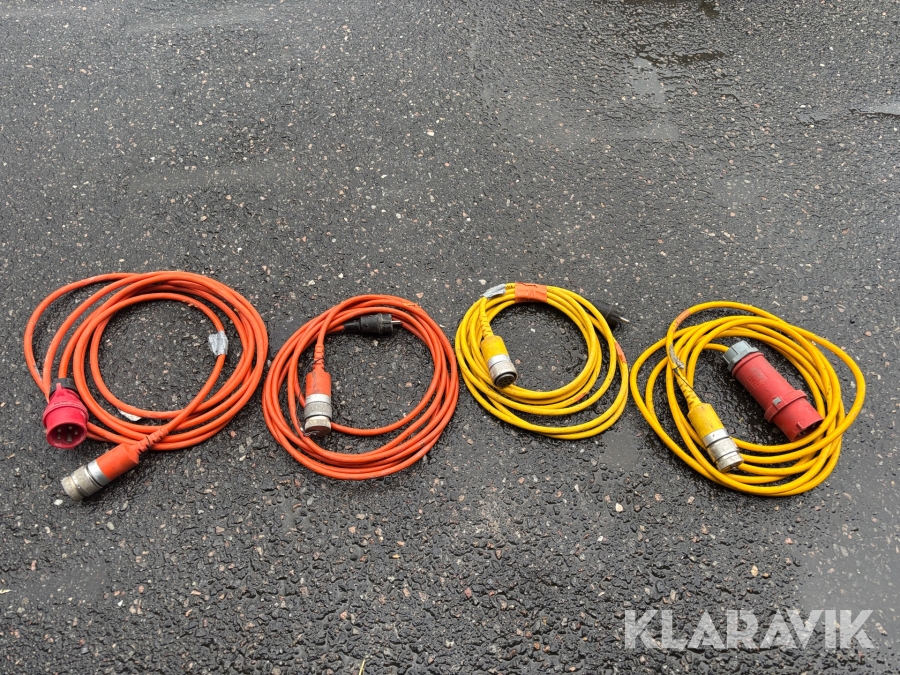 Kablar för kärnborr 4st