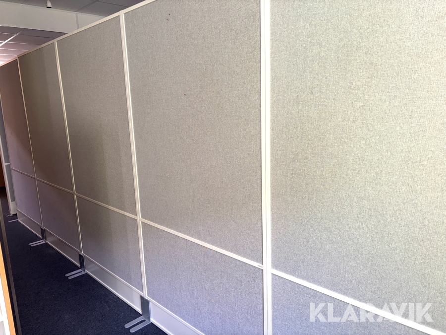 Skiljeväggar Zilenzio kontorsväggar 9st