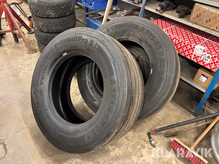 Lastbilsdäck Continental 385/55R22,5 2 st