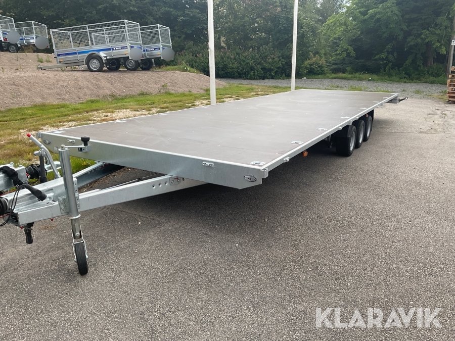 Bilsläp/maskintransport 3,5 ton Mazzo