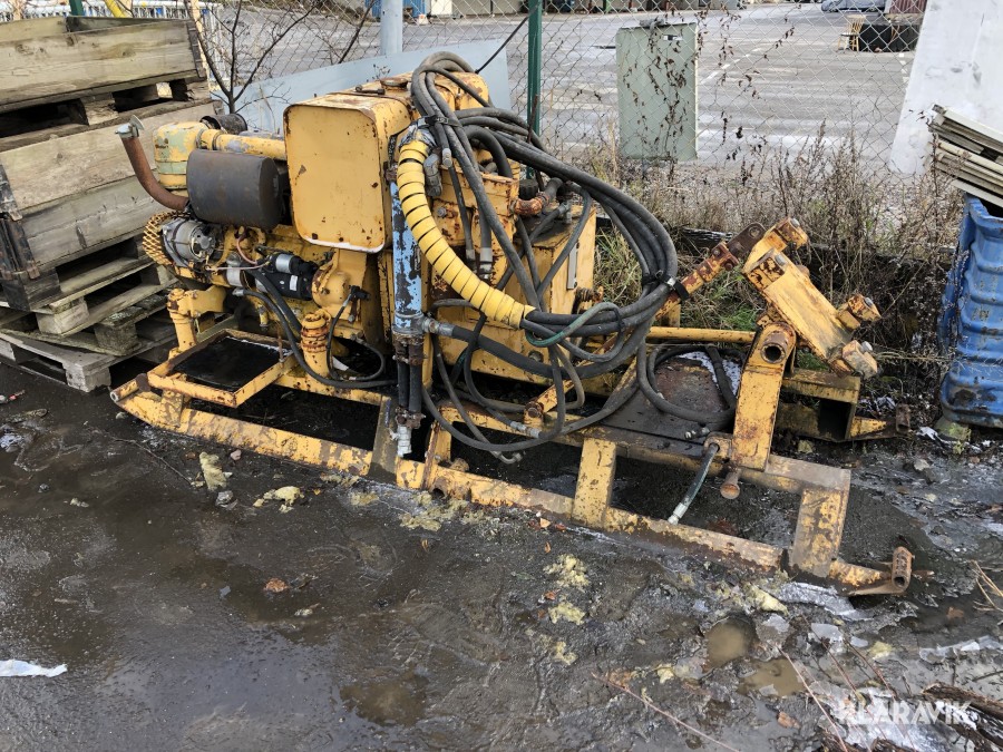 Dieseldrivet hydraulaggregat