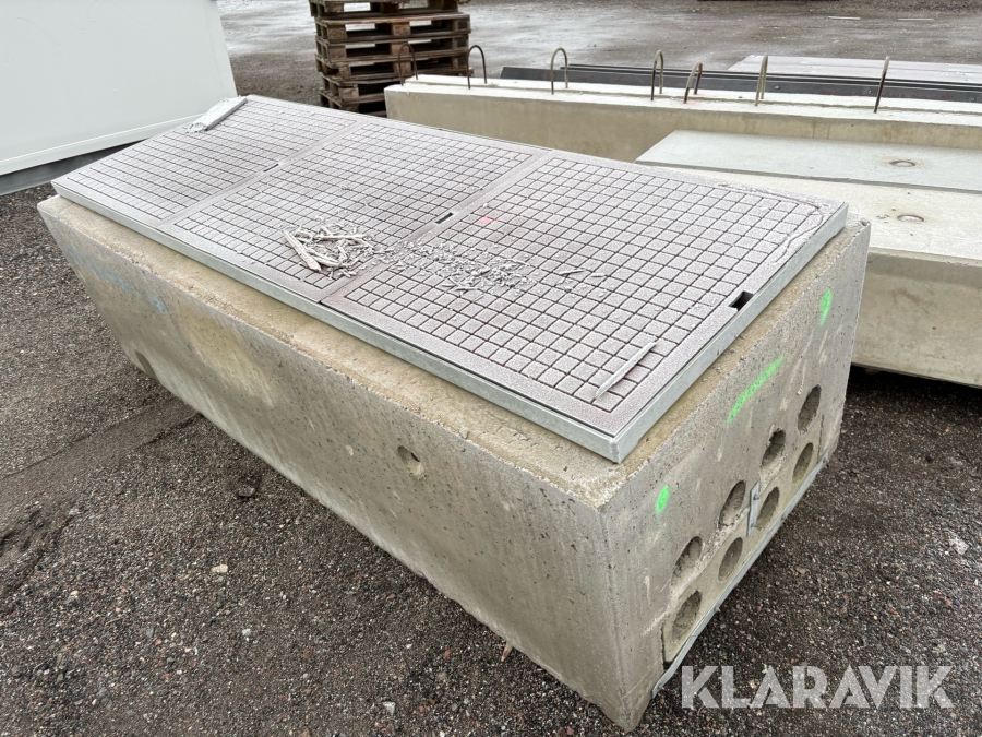 Prefabricerad betongbrunn