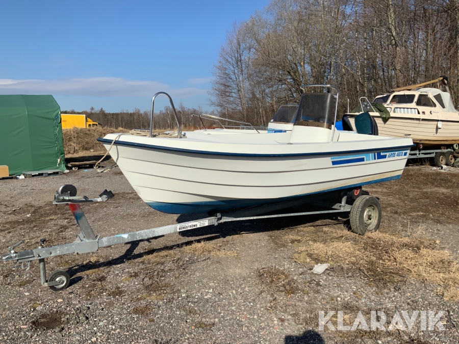 Motorbåt med vagn Ryds 480DL