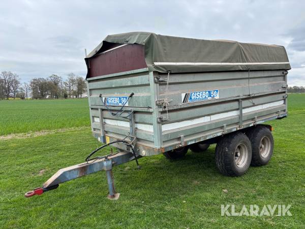 Spannmålskärra Gisebo TK-2711 8 tons