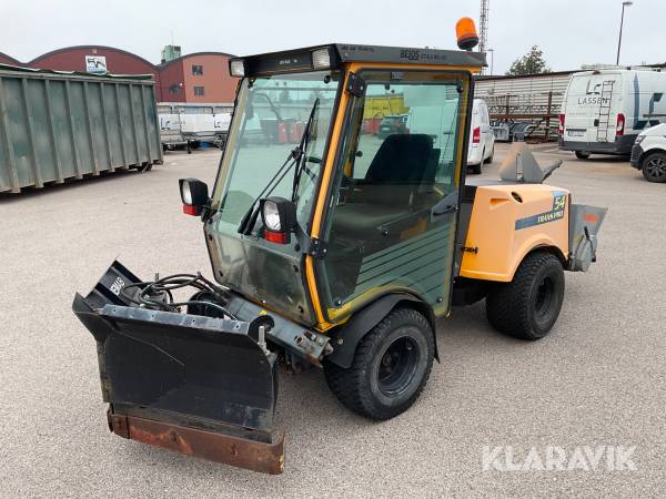 Redskapsbärare Belos Trans Pro 54 med snöblad och sandspridare