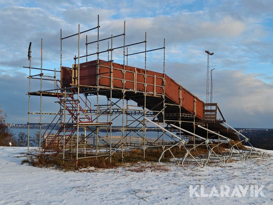 Ställningsmaterial starttorn