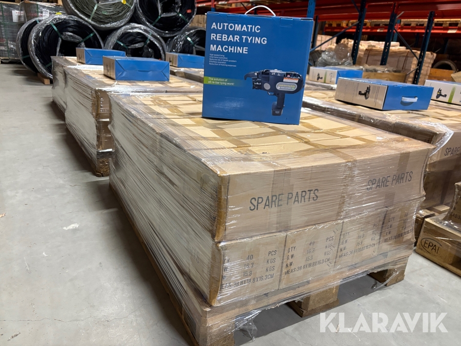 Najmaskin Automatic Rebar KW-0039 med 1st pall najtråd