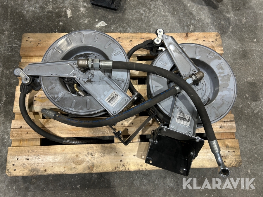 Slangupprullare luft/vatten Faicom 8 m 2st