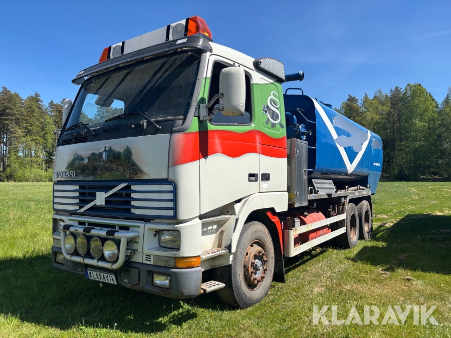 Slamsugarbil Scania FH12.1 6x2 spol och sug