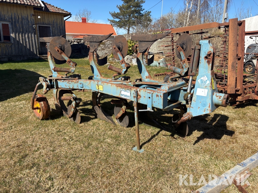 Växelplog Överum treskärig