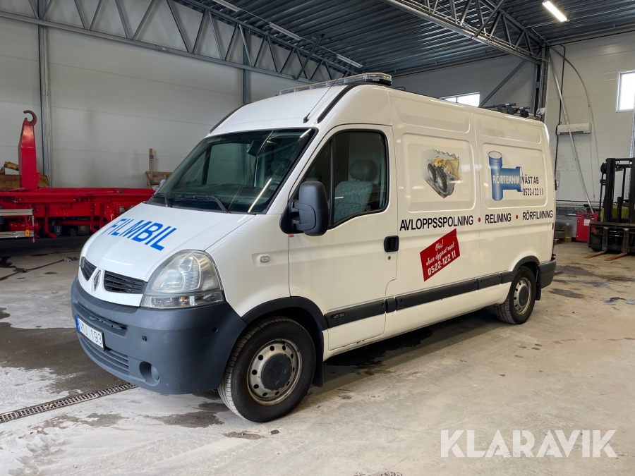 Filmbuss Renault Master dci 120