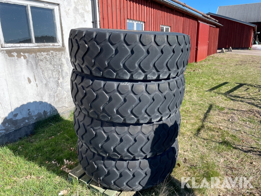 Entreprenadhjul 4st Michelin 15,5R25