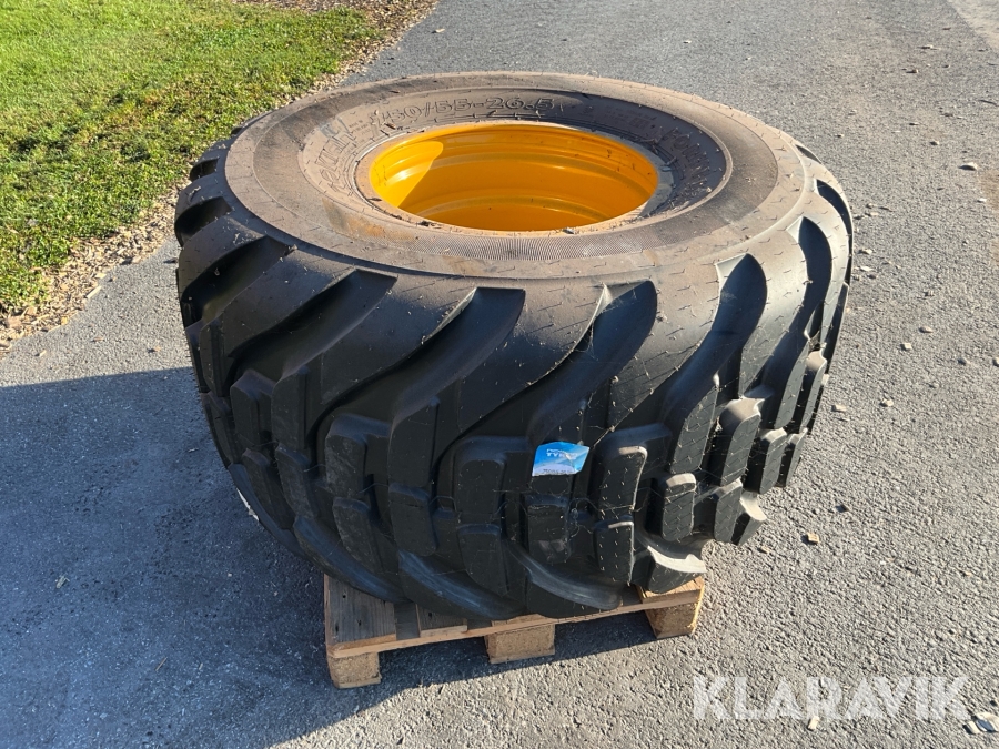 Däck och fälg Nokian Forest king F2 750/55R26.5 1st