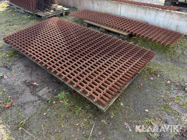 Diverse armeringsnät - Totalt 27st