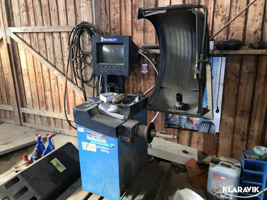 Hjulbalanserare Hofmann Geodyna 5501 P 