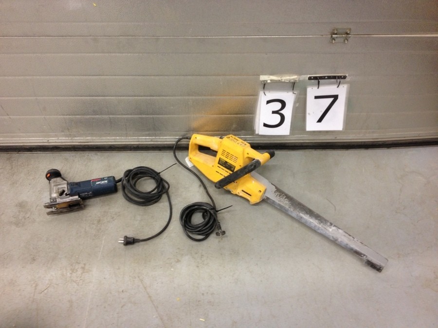 HANDKAPSÅG ALLIGATOR & STICKSÅG EL säljes om ett parti!