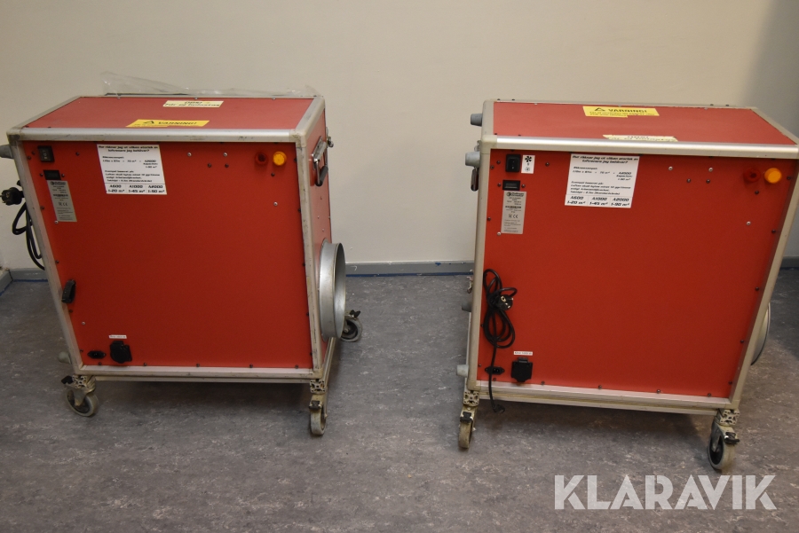 Luftrenare 2st Pullman / Ermator A 2000