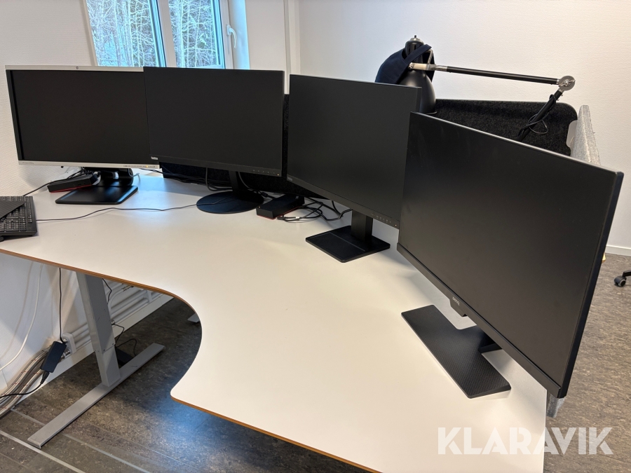 Datorskärm 4st 24 tum