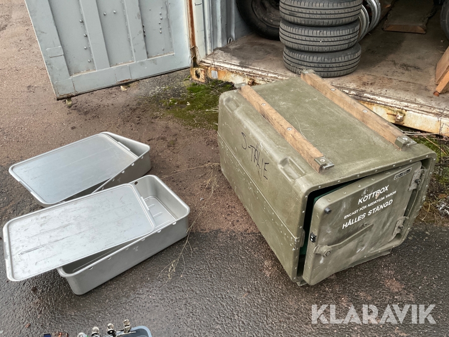 Kylbox med förvaringslådor