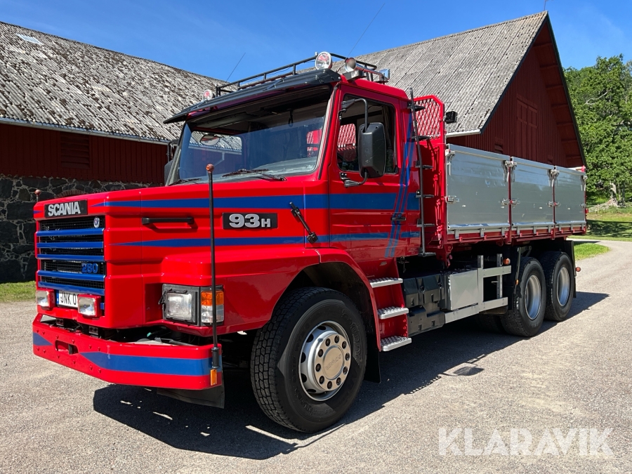 Veteranlastbil Scania T93H 6x2 tippbil