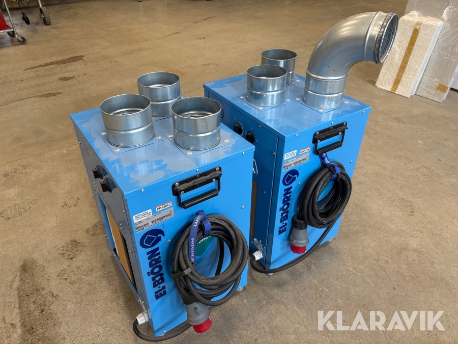 Värmefläkt El-Björn TF 9EL-S 2st 