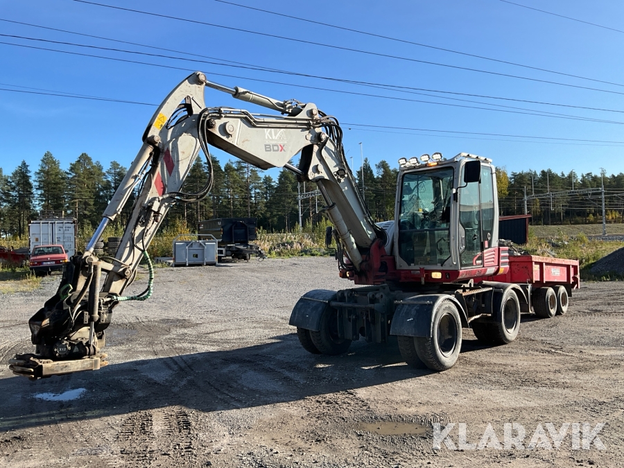 Hjulgrävare Takeuchi TB295W