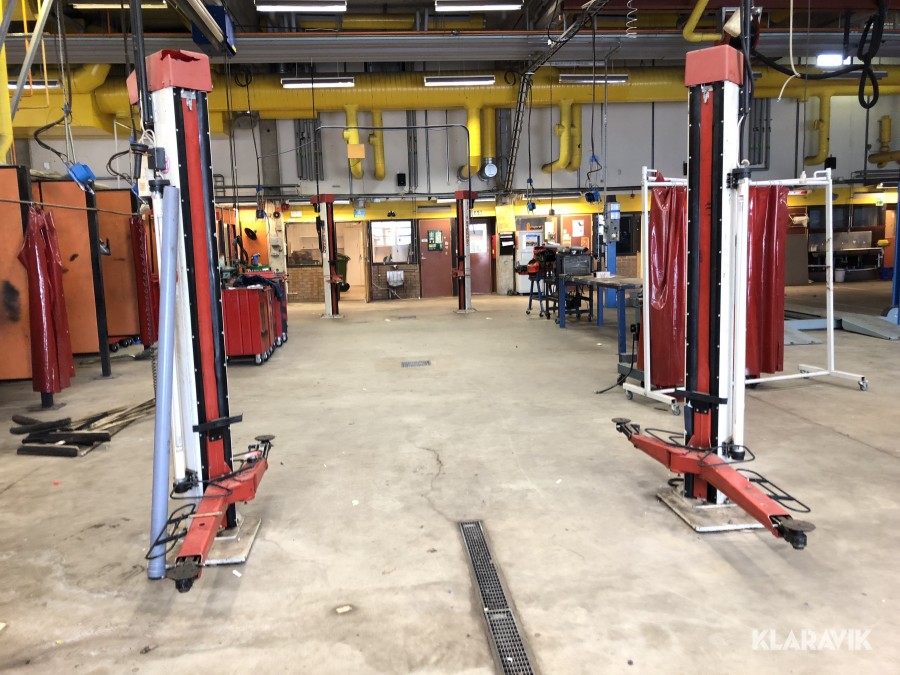 Tvåpelarlyft / Billyft 3000 kg