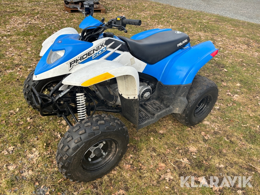 ATV Polaris Phoenix 200, Hässleholm, Klaravik auktioner