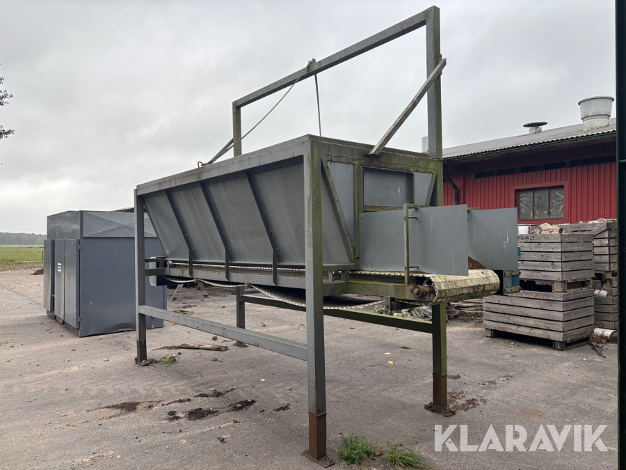 Tippslisk med transportband