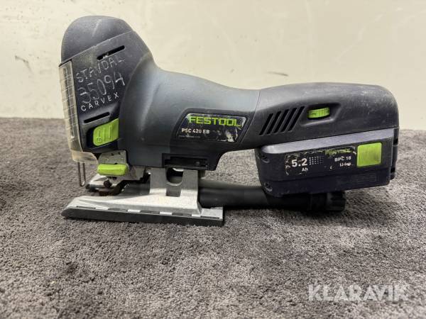 Sticksåg batteri Festool PSC 420 EB